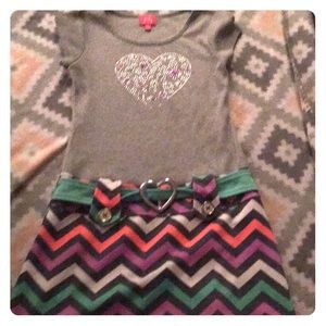 Múltiple color dress